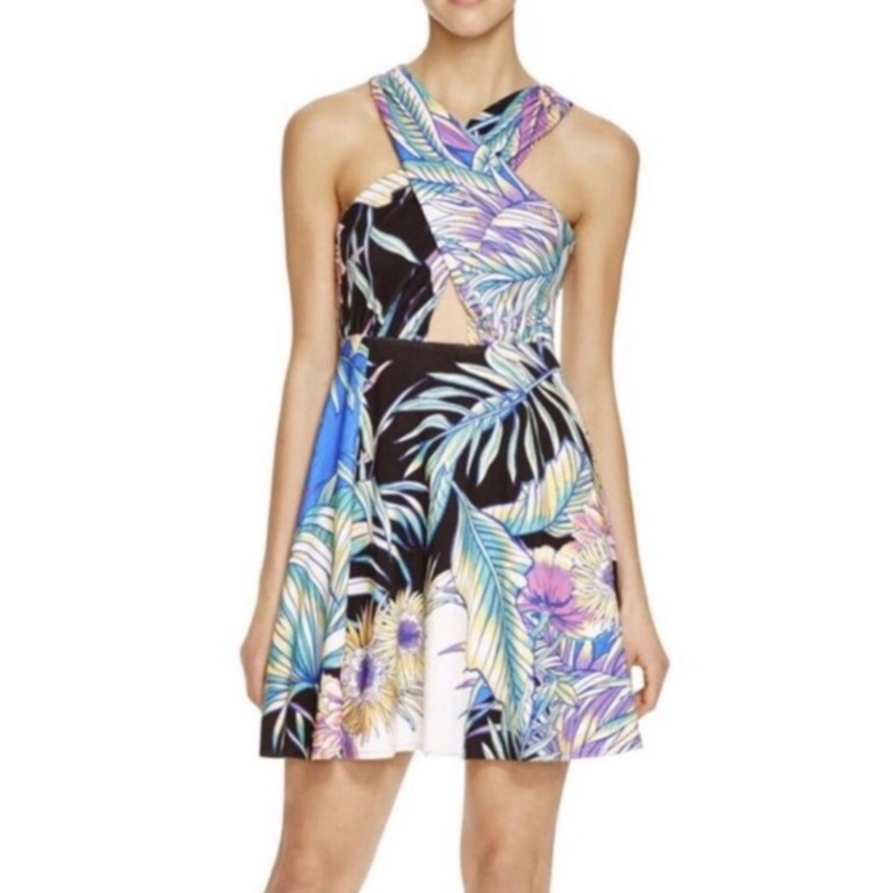 💫NWT Mara Hoffman cross front cutout dress